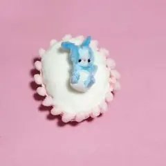 sale✿モールアート　ベビーうさぎ　クッションセット