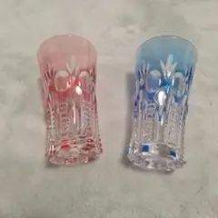 未使用★HOYA CRYSTAL ペアグラス