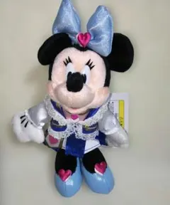 ディズニーシー　ロマンス　ミニー　ぬいぐるみバッジ ディズニー ぬいぐるみバッジ ミニー ぬいぐるみ ぬいば プラザ