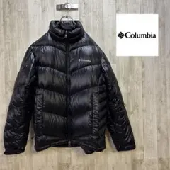 【海外限定美品】　コロンビア　軽量ダウン　ブラック　M170cm