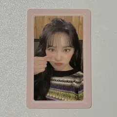iz*one lesserafim チェウォン トレカ 特典