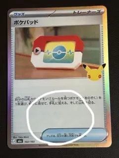 【エラーサーフゴー】ポケパッド・ 30周年記念
