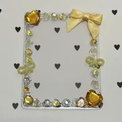 トレカケース ハンドメイド 黄色2