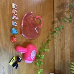 Barbie おもちゃセット ヘアードライヤー リング ヘアクリップ