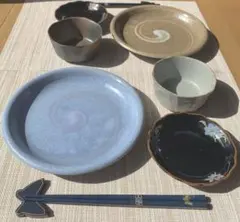 【和昼食セット 2名様用】 和食器10点セット