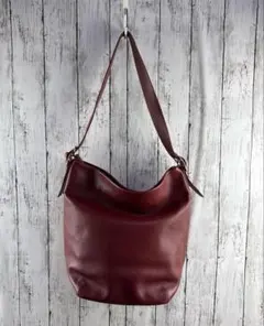 【付属品無し】オールドコーチ バケツ型 バッグ 9151