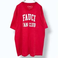 キャントシー ロゴ 半袖Ｔシャツ クルーネック L 赤 ポリエステル 普段着