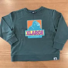 XLARGE KIDS 長袖カットソー グリーン120サイズ