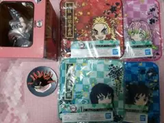 鬼滅の刃 一番くじ 竈門禰豆子 フィギュア タオル ラバーマスコット