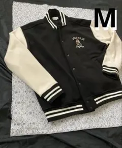 Lost Hills スタジャン 黒/クリーム