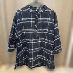 格安早い者勝ち！SORSAチェック柄 チュニック 3L