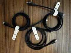 USB-C to Lightning ケーブル 0.9m 3本セット