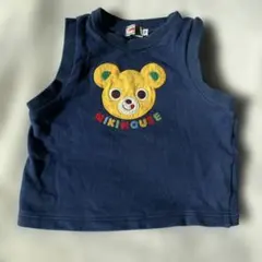 【美品】ミキハウス 70-80センチ　タンクトップ