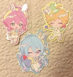 あんスタ　アニメイトカフェ　ステッカー　日々樹渉　姫宮桃李　春川宙