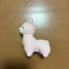 ピンク アルパカぬいぐるみ