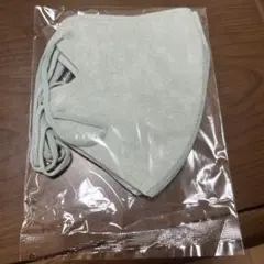 立体不織布マスク 淡いグレー ストラップ付き