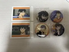 ハイキュー 影山飛雄 缶バッジ パシャこれ