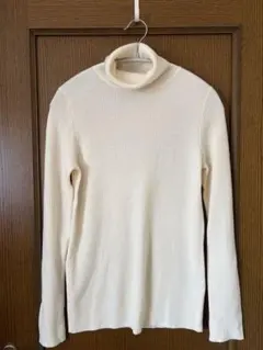 UNIQLO XLタートルネックセーター アイボリー