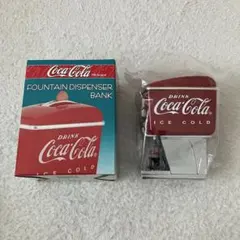 激レア 箱付き コカコーラ ファウンテン ディスペンサー型 貯金箱 1997