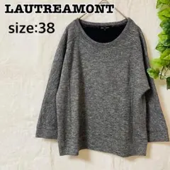 LAUTREAMONT グレー トップス　七分袖 サイズ38のサムネイル