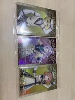 にじさんじウエハース　カード　壱百満天原サロメ　本間ひまわり　卯月コウ