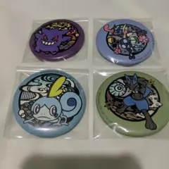ポケモン 缶バッジ メッソン 和柄のサムネイル