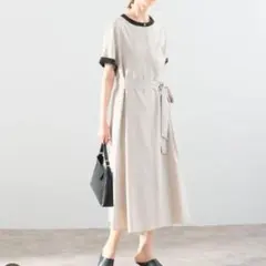 URBAN RESEARCH ROSSO Aライン ショートスリーブワンピース