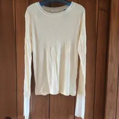 LEPSIM アイボリー 長袖Tシャツ