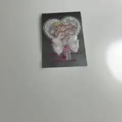 映画きみとアイドルプリキュア　入場者特典　うちわ型クリアカード　キュアズキューン