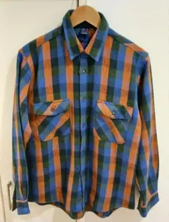 montbell 長袖ネルシャツ Mサイズ　メンズ