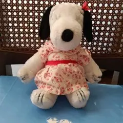 【スヌーピー　ベル】　　　ぬいぐるみ　ヴィンテージ品