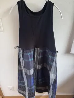 Olive des olive ブロックチェックワンピースのサムネイル