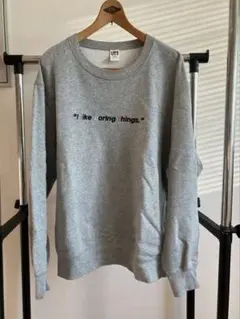 UNIQLO スウェットシャツ XL グレー フィロソフィーアンディウォーホル