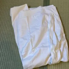 西川　敷布団カバー　シングル　105✖️195 綿100 % 白