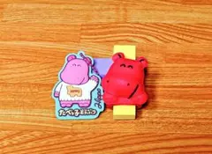 たべっ子どうぶつ　カバ　ラバーストラップ　着せかえリング　まとめ売り