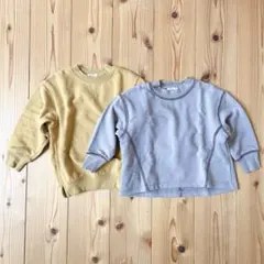 ペアマノン トレーナー2点セット 100cm 使用感あり