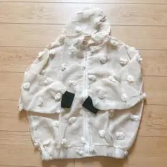❣️夏に人気❣️レディース　サマーアウター　透け感　白　可愛い
