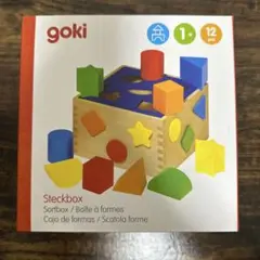 goki 型はめパズル 木製知育玩具 10ピース