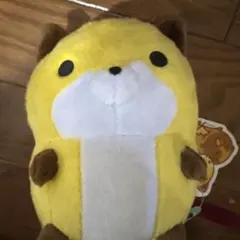 タヌキとキツネ　ぬいぐるみのサムネイル