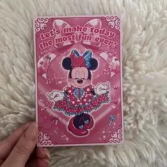 ディズニーランド クリスタルパレスレストラン ミニー パルパルーザ ポストカード