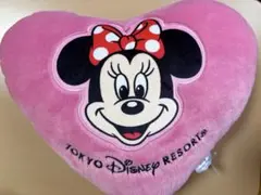 東京ディズニーリゾート ミニーマウス ハート型クッション