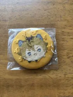 ツイステ 刺繍缶バッジ(LINEツムツムアート)」 ANIPLEX＋限定 ラギー