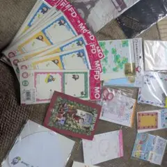 平成キャラクター付きメモ用紙セット