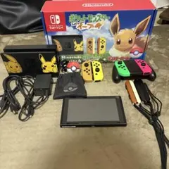 Switch 本体　ピカブイ　ポケットモンスター　モデル　　レッツゴーイーブイ