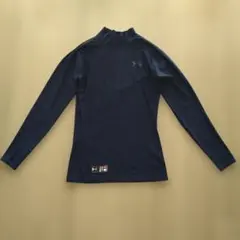 UNDER ARMOUR アンダーシャツ 長袖 ネイビー