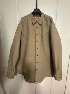 【希少】エディーバウアー 裏地鹿柄 シャツジャケット