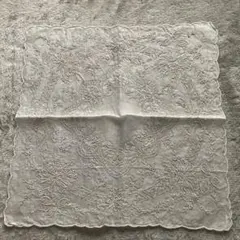 中国スワトウ刺繍ハンカチ