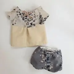 20cmぬい服・秋色ワンピース(ジャッキーSなど)
