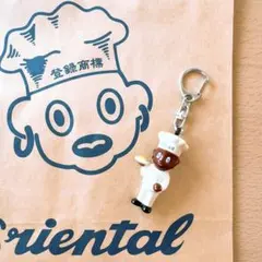 【未使用】オリエンタルカレー　オリエンタル坊や フィギュアキーホルダー　非売品のサムネイル