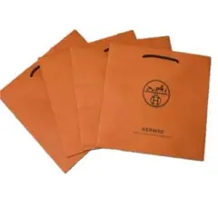 【新品未使用】HERMES ショップ袋 4枚セット